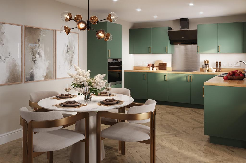 Buckland Oriel Gardens Kitchen Dining 1