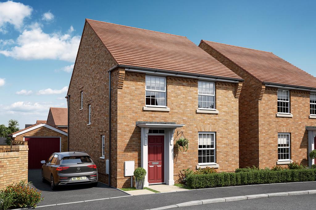 External CGI of the ingleby at the hamlets