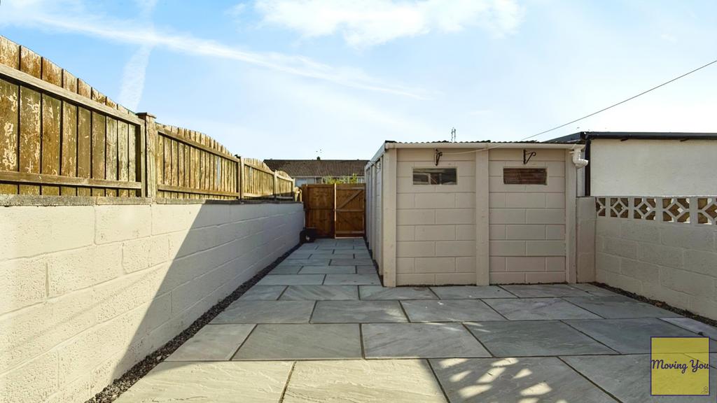 Rear garden