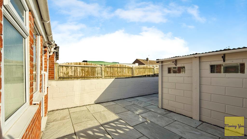 Rear garden