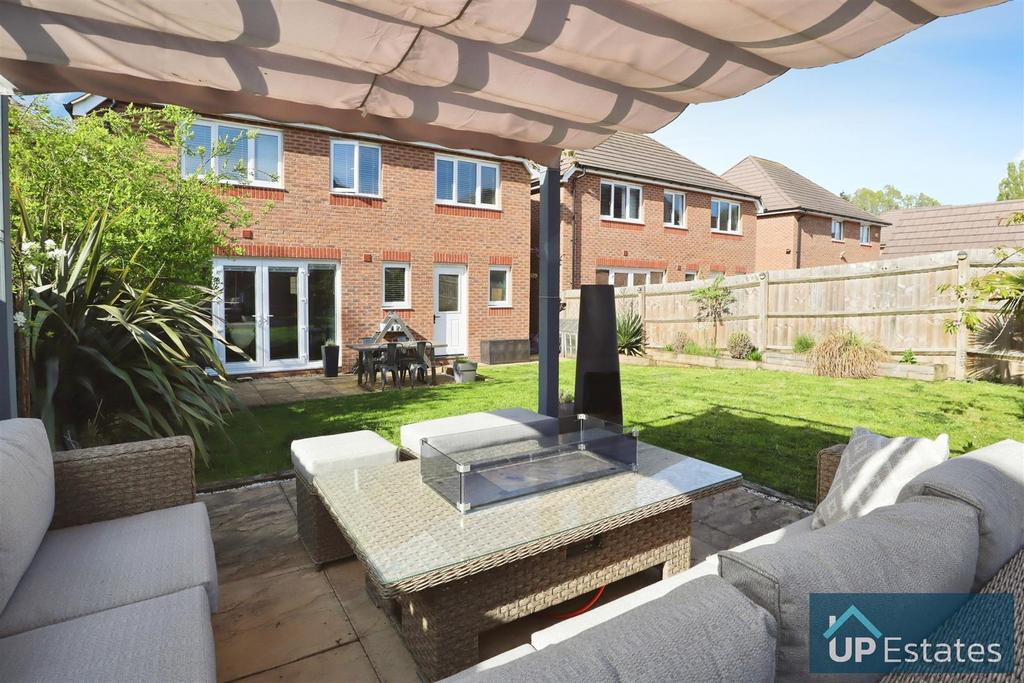 Rear garden