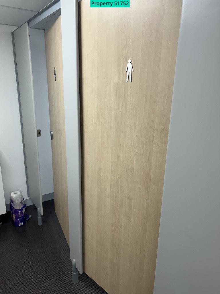 First floor toilets