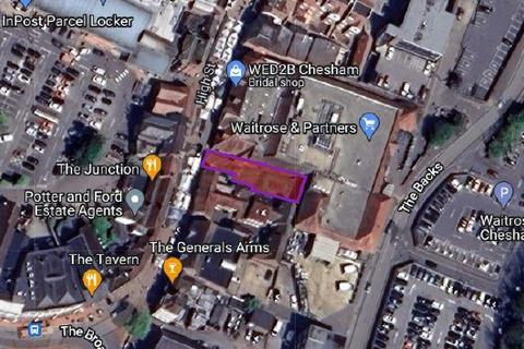 Plot for sale, High Street, Chesham