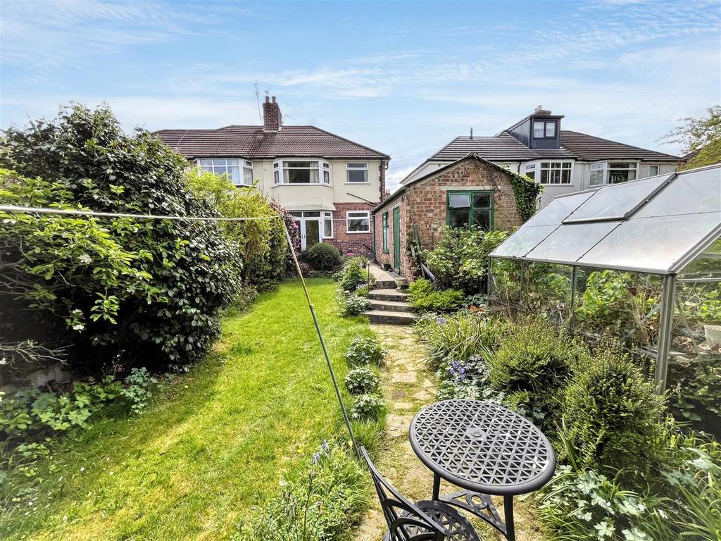 Rear of Property
