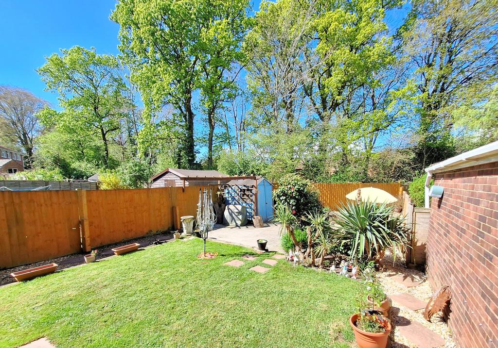 Rear garden