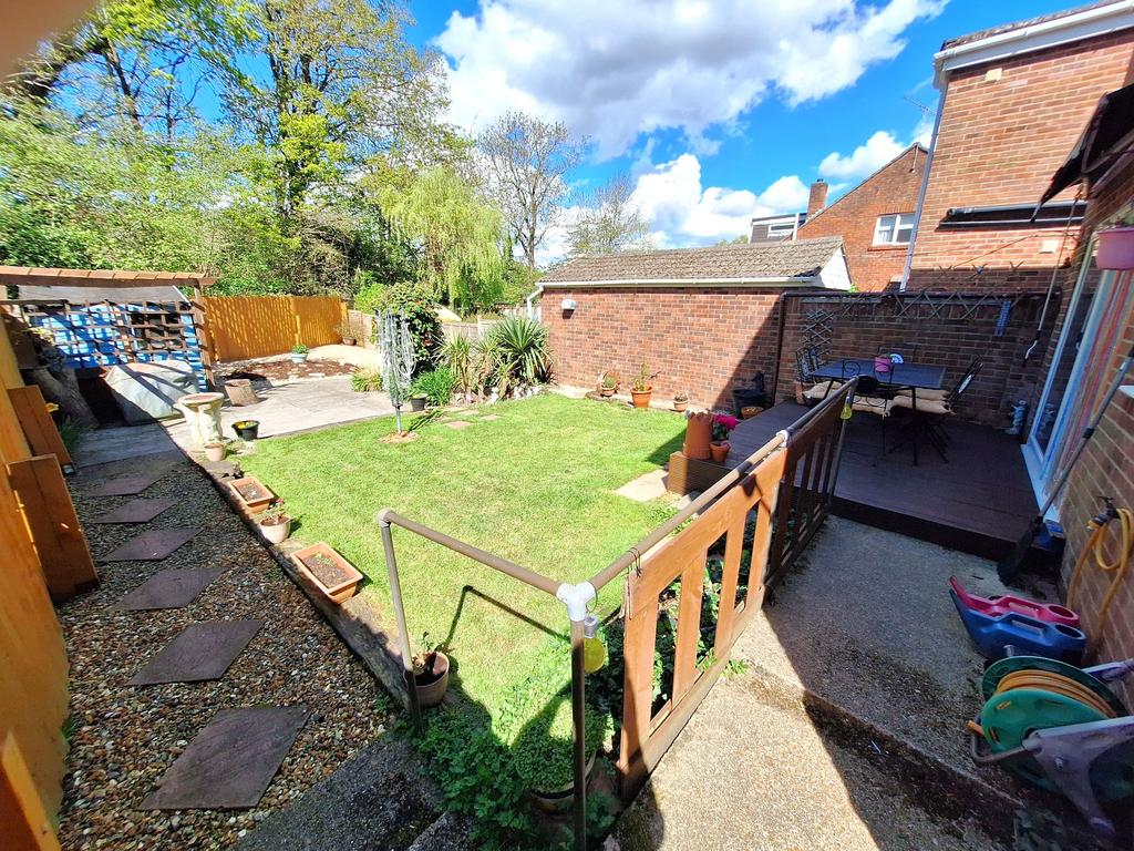 Rear garden