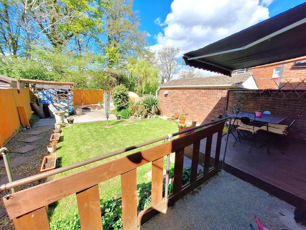 Rear garden