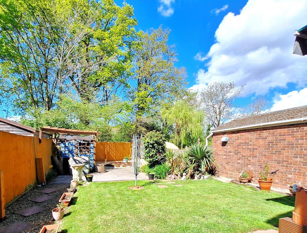 Rear garden