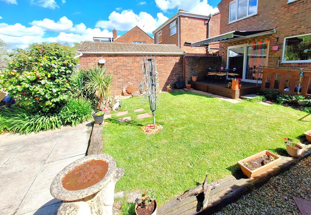 Rear garden
