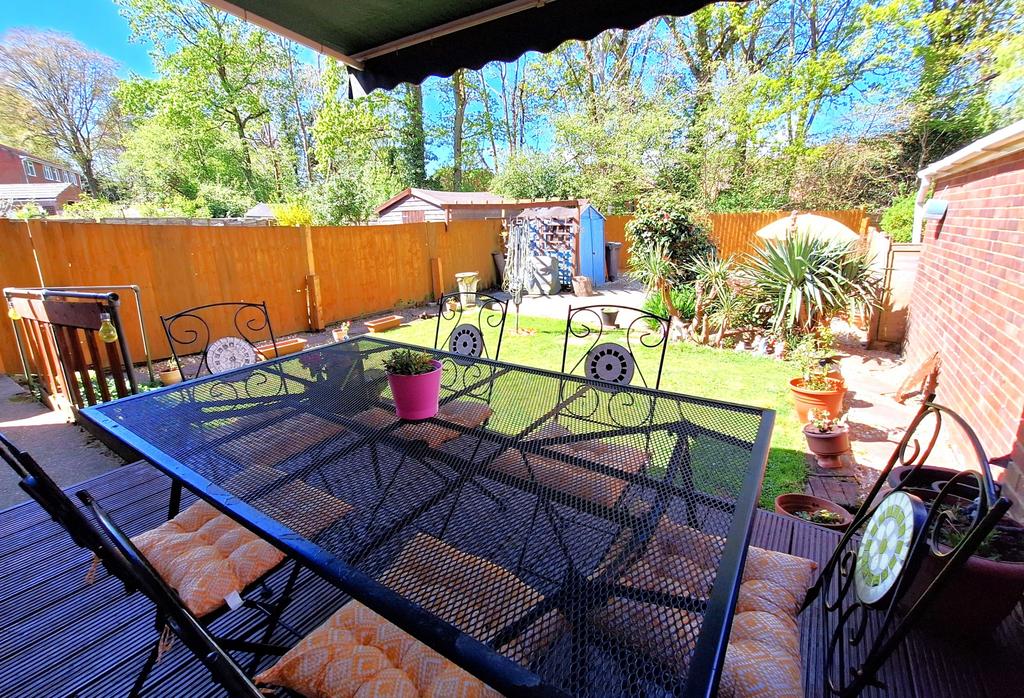 Rear garden