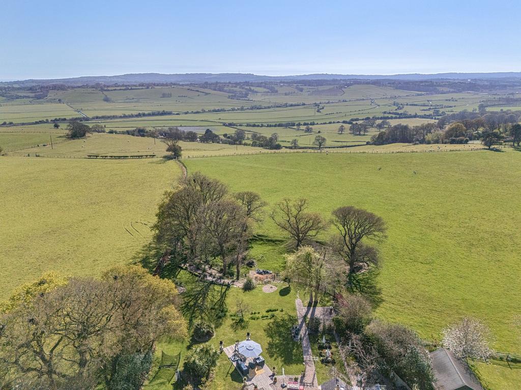 Elevated Views From Garden