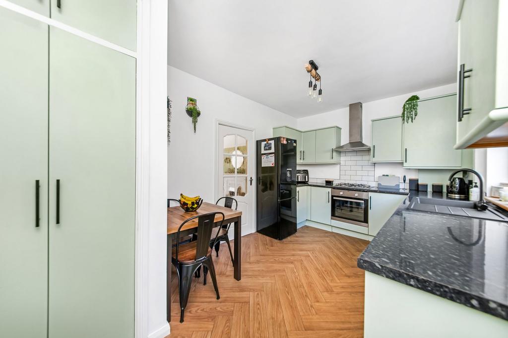 Open plan dining kitchen