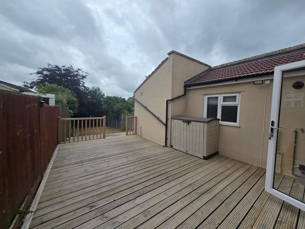 Rear Decking Area.