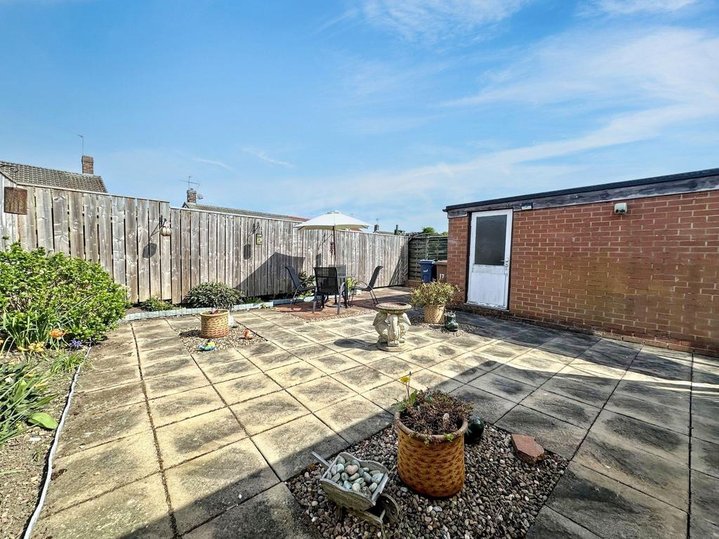 Rear garden