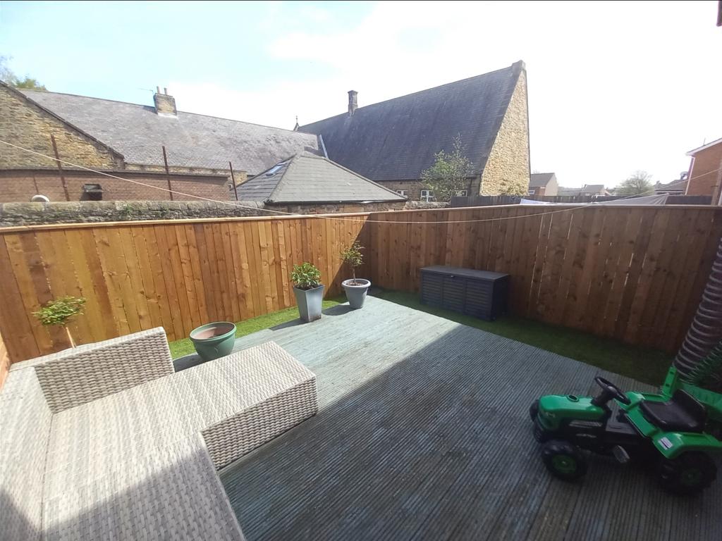 Rear garden
