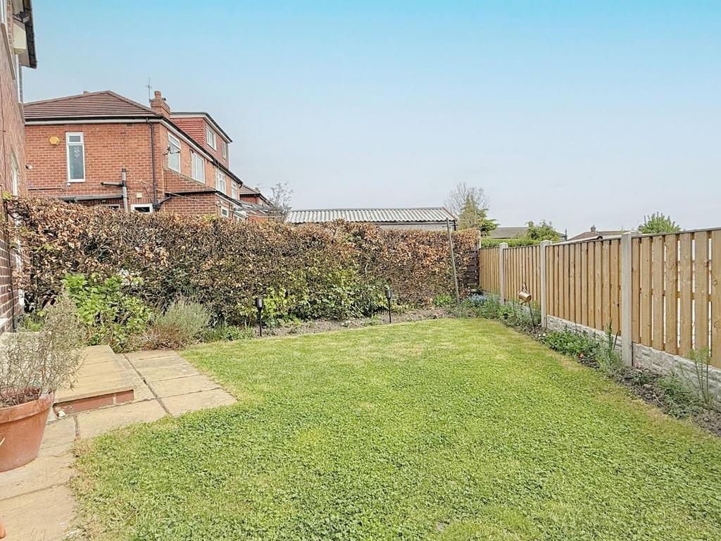 Rear garden