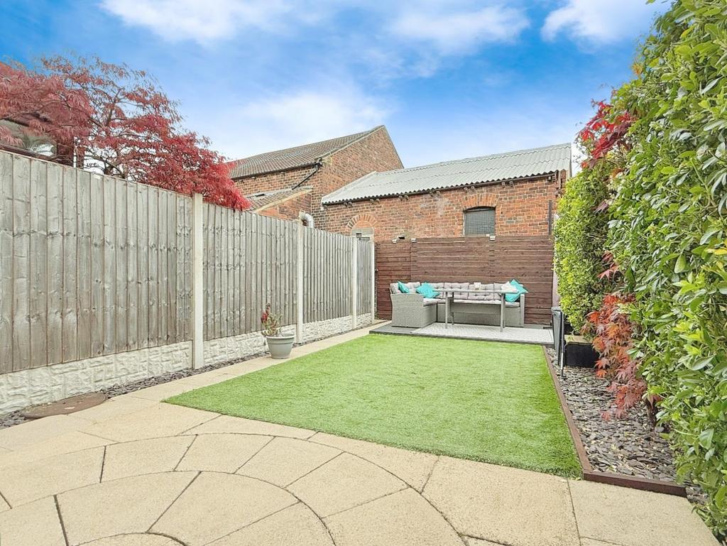 Rear garden