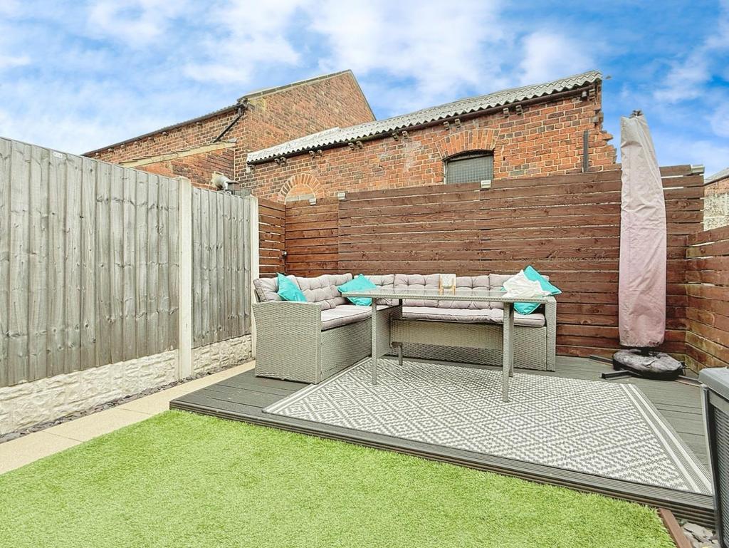 Rear garden