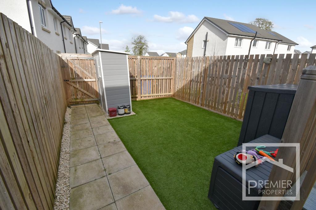 Rear garden