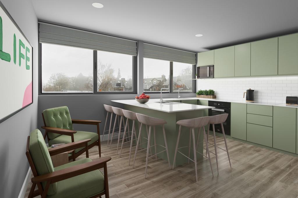 2nd Floor Kitchen - virtual impression