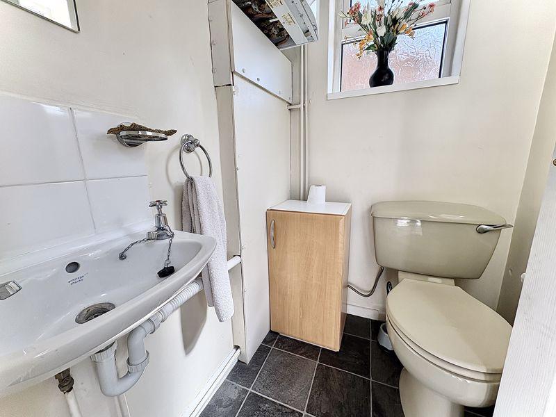 Downstairs wc