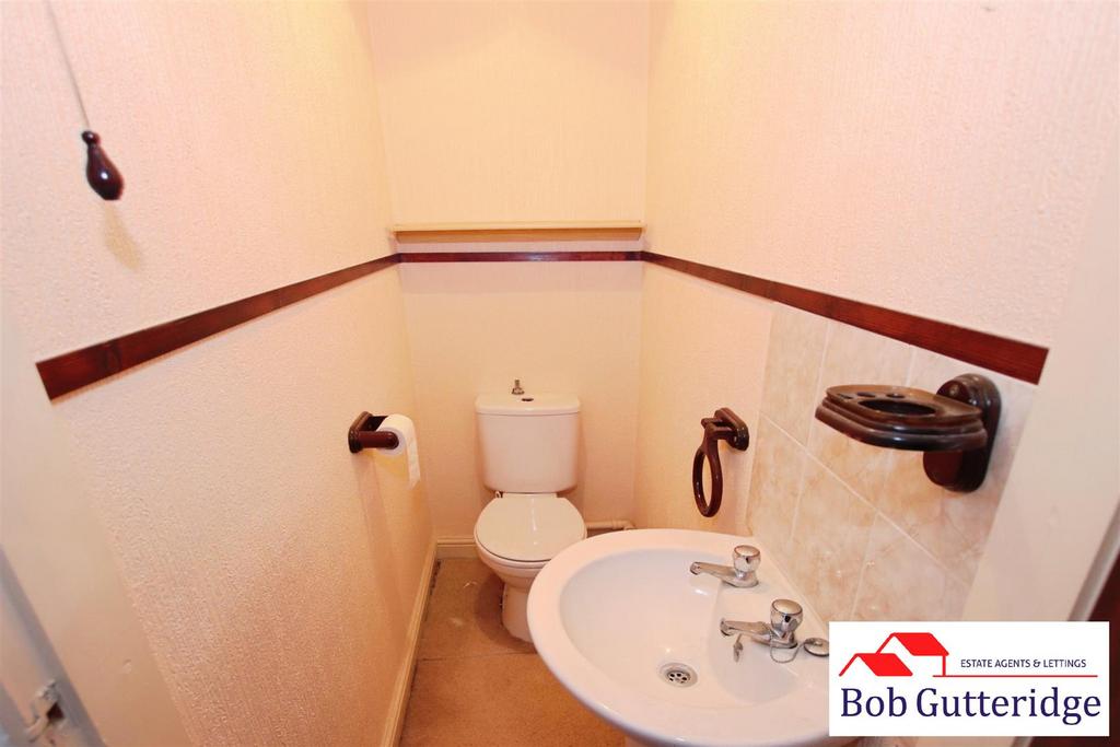 First floor separate wc