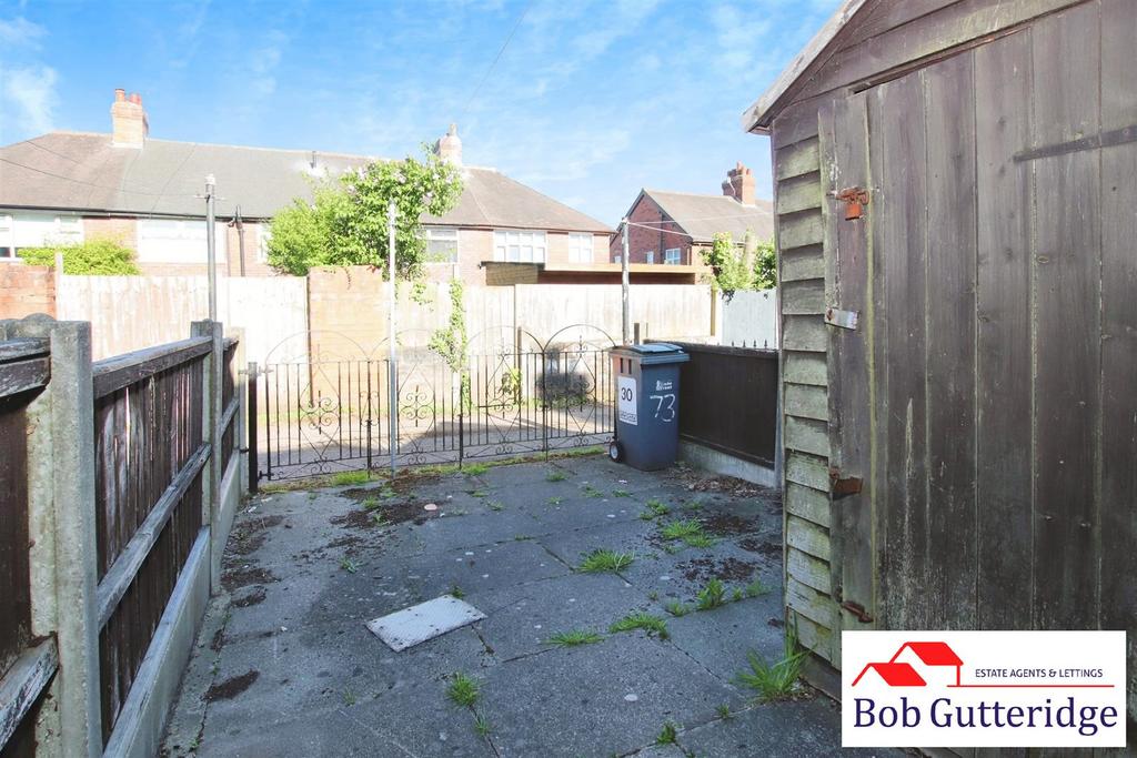 Rear garden