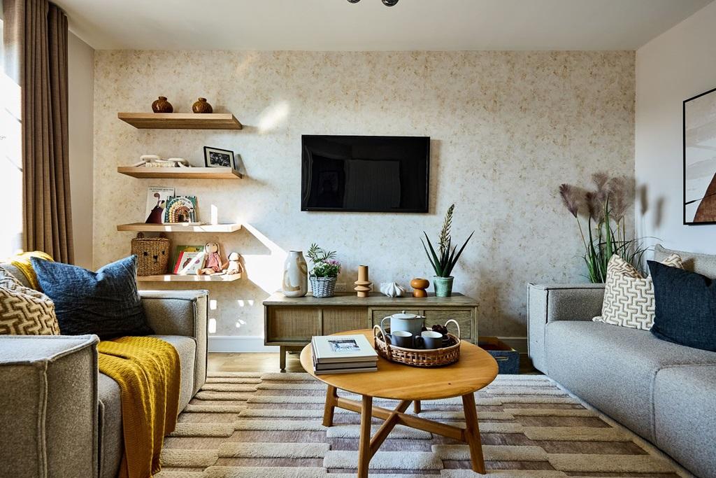 A cosy lounge area offers the ideal place to relax