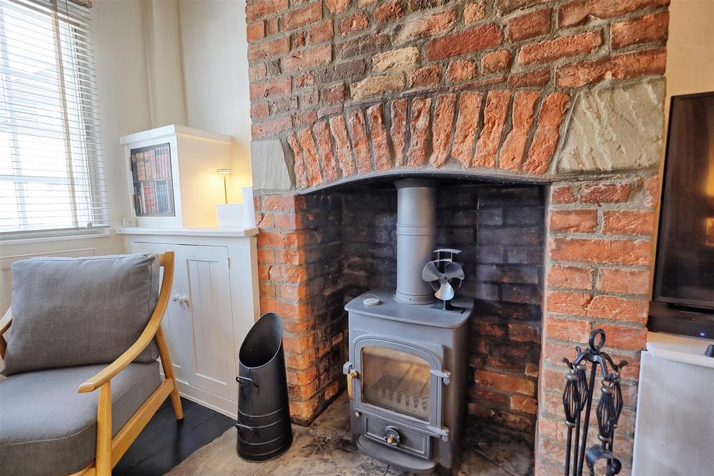 Feature fireplace