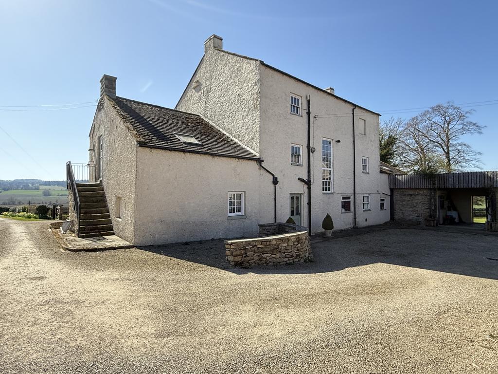 Rear Elevation Of Farmhouse