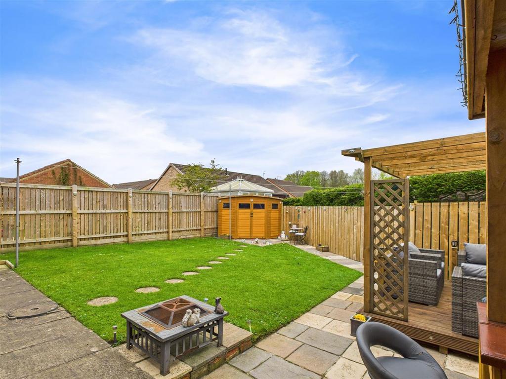 Rear garden