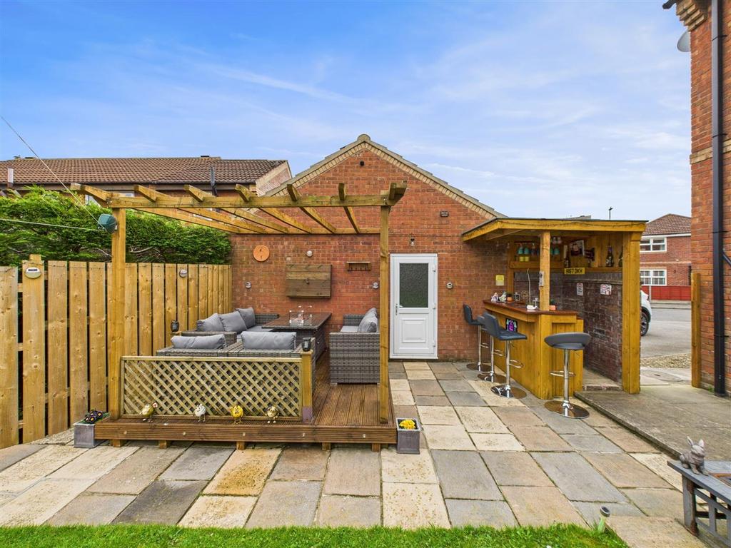 Rear garden