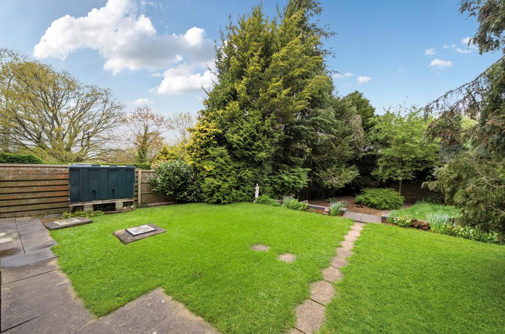 Rear garden