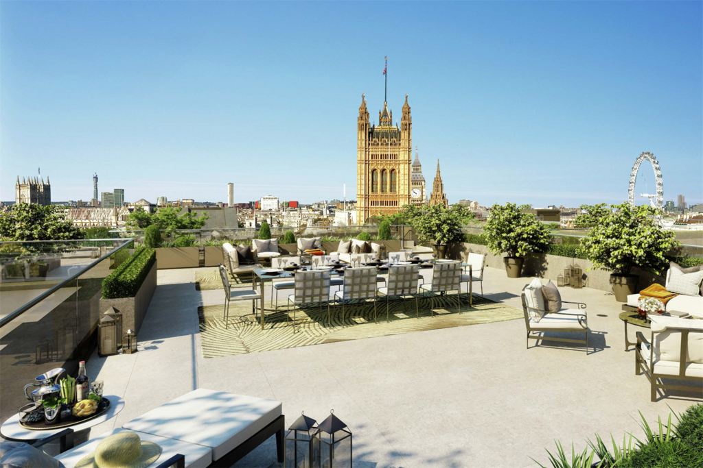 Rooftop terrace