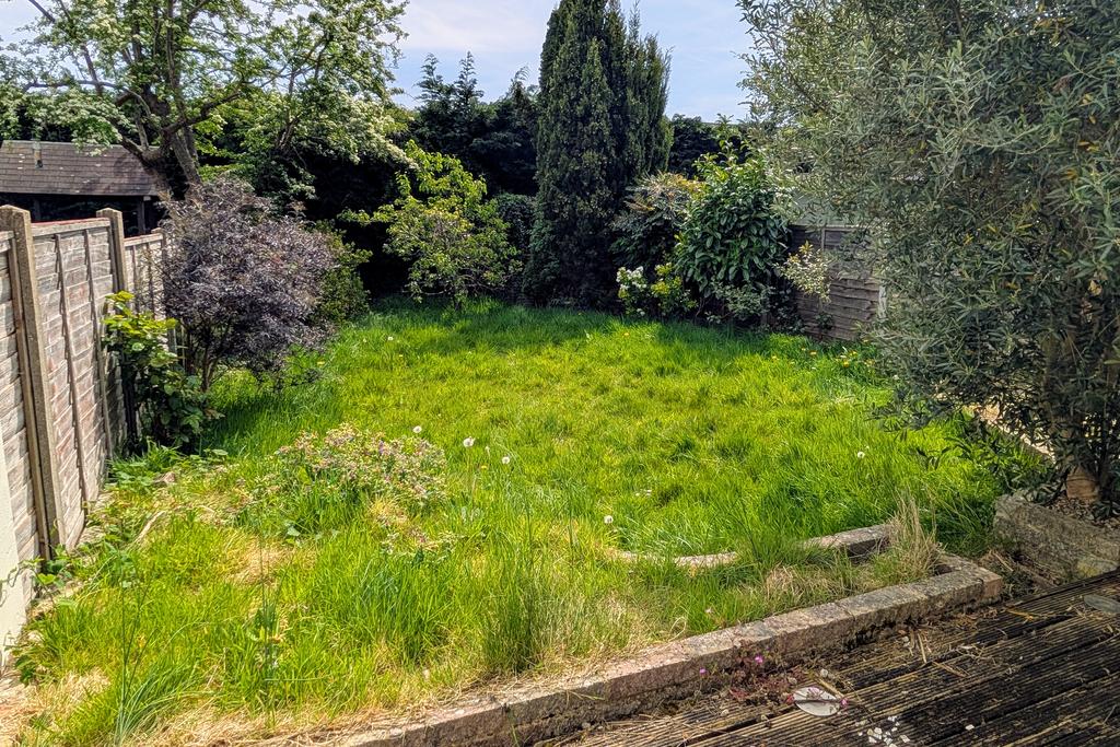 Rear garden