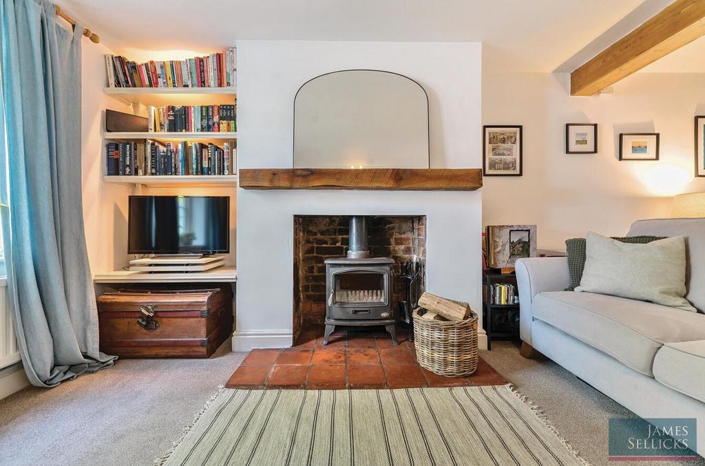 Cast iron log burner