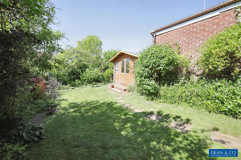 Rear garden