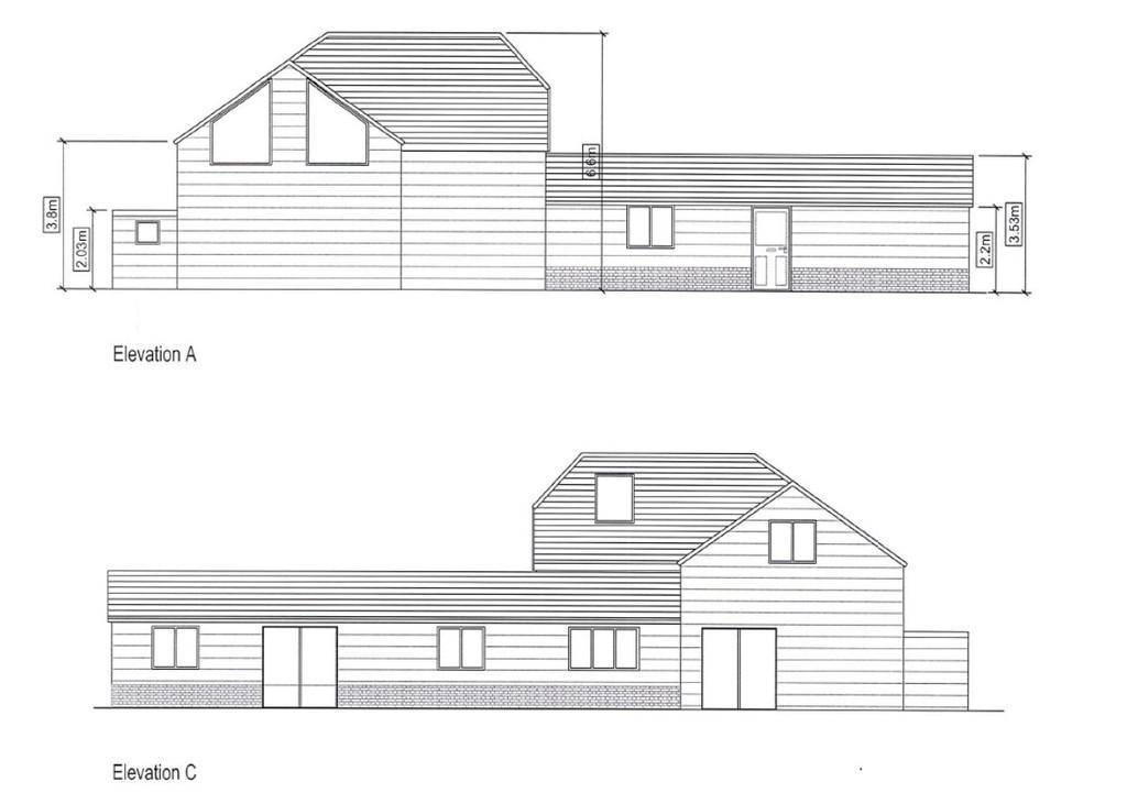 Units 1 - 4 Side Elevations
