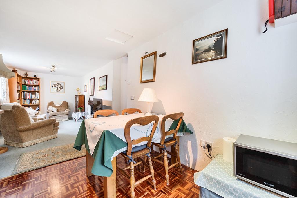 Cottage Open Plan Dining and Sitting Area