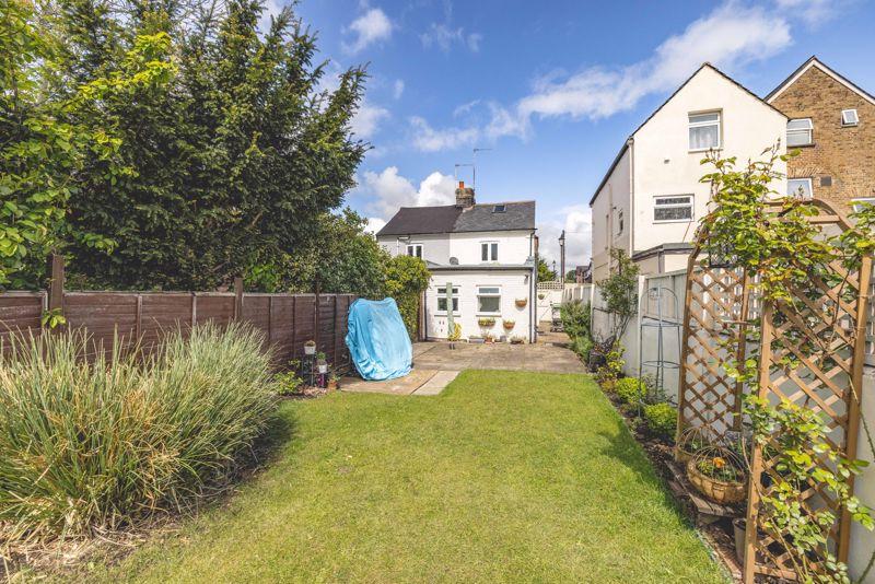 Rear of property