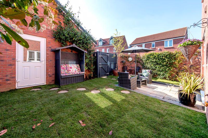 Rear garden