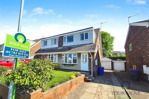 3 bedroom semi-detached house for sale, Peak Dale Avenue, Goldenhill, Staffordshire ST6
