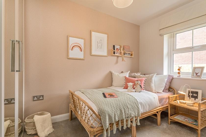 Fourth bedroom in the Thornton 4 bedroom home