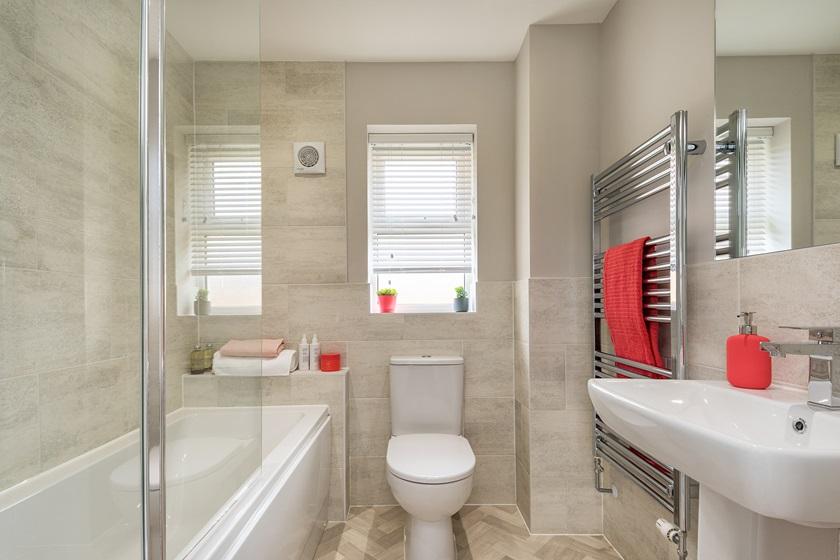Bathroom in the Thornton 4 bedroom home