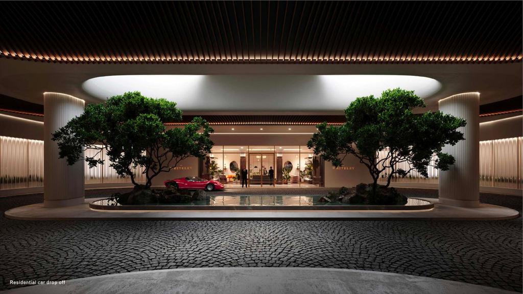 Residential car drop off