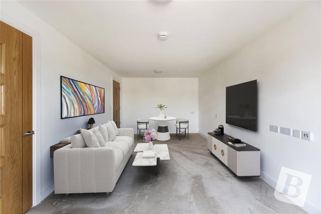 Staged Living Room