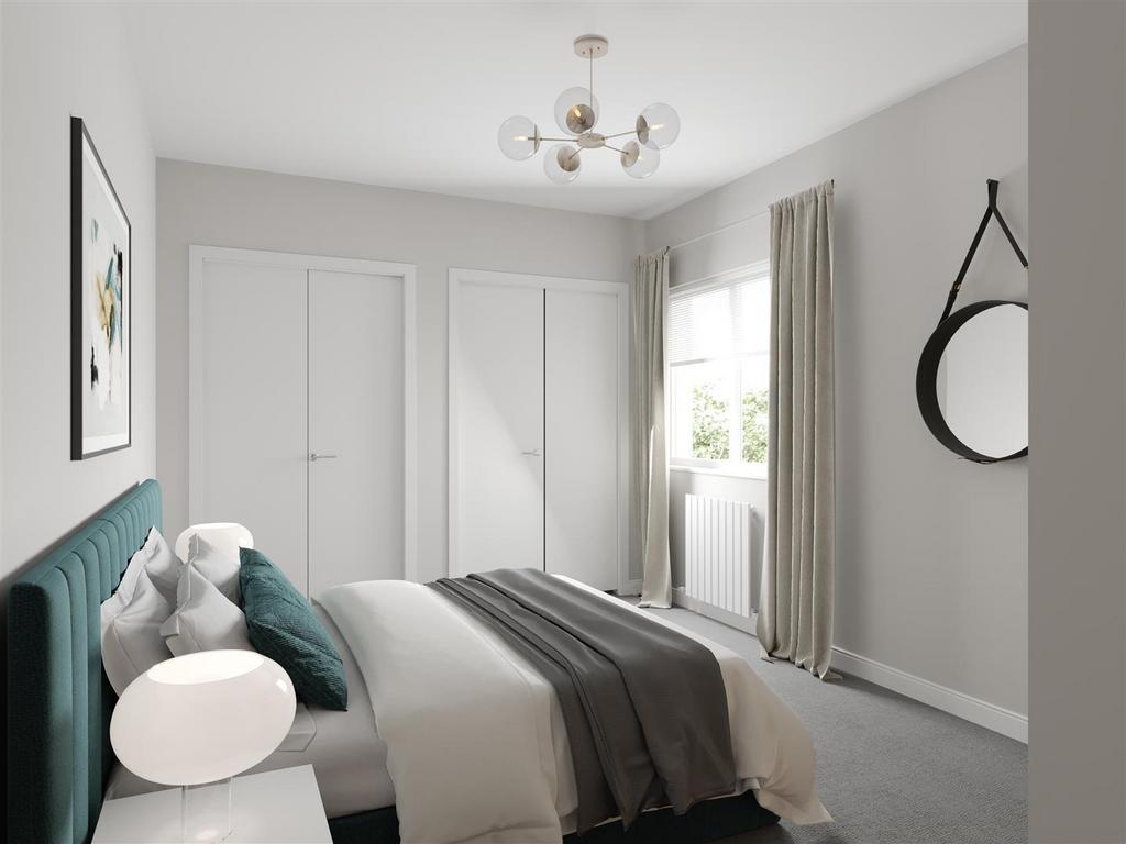 CGI Bedroom Styling