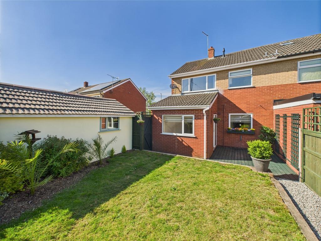Rear garden