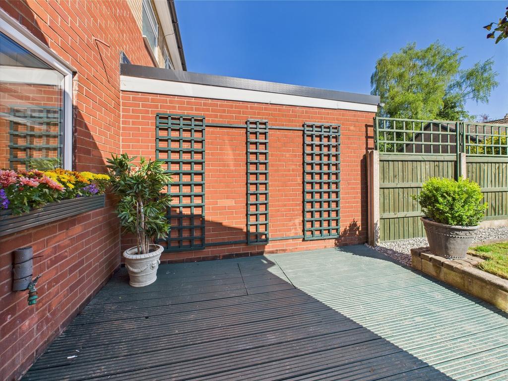 Rear garden