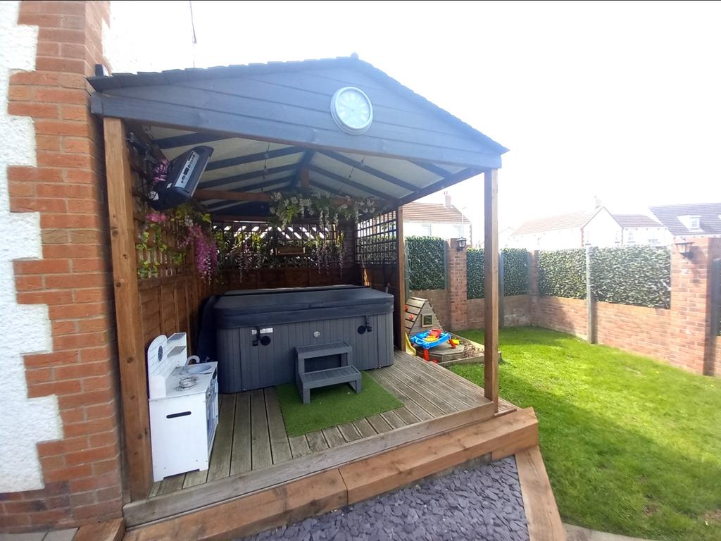 Rear garden
